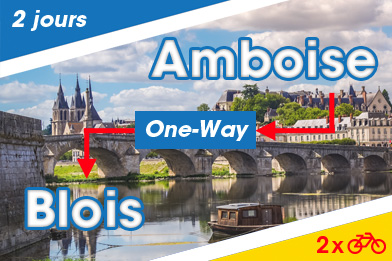 Loire à vélo en duo : 2 jours en vélo électrique d'Amboise à Blois