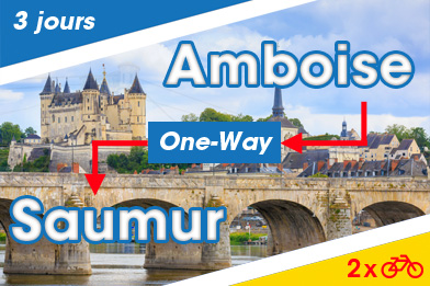 Loire à vélo en duo : 3 jours en vélo électrique d'Amboise à Saumur